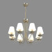 Modelo 3d Chandelier A9521LM-8AB - preview