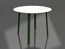 Yuvarlak yemek masası Ø90 (Şişe yeşili)