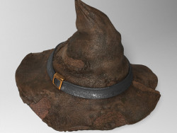 sombrero de cuero viejo