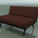 modèle 3D Module central Lounge 4401 (L 120 cm, Noir) - preview