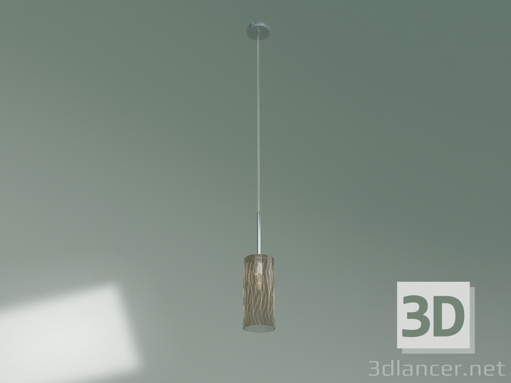3d модель Подвесной светильник Pablo 50149-1 (хром) – превью