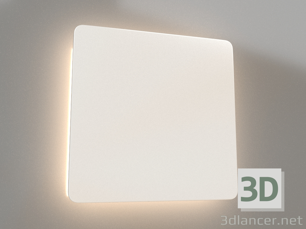 modello 3D Lampada da parete-soffitto (C0104) - anteprima