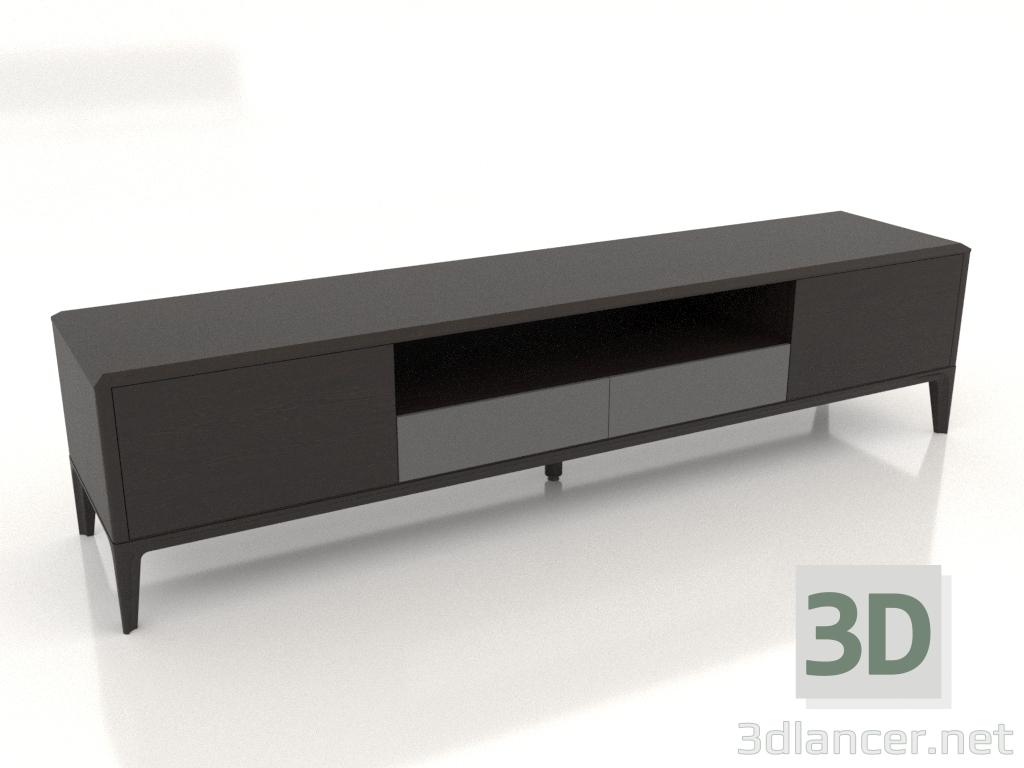 3D modeli TV sehpası SPAZIO (BRV2113) - önizleme