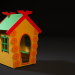 3d Children's game lodge model buy - render