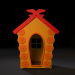 Kinderspielhütte 3D-Modell kaufen - Rendern