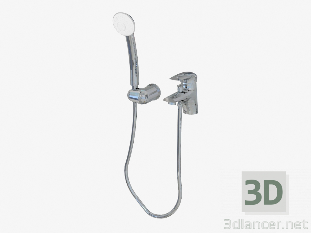 modèle 3D Mitigeur de bain avec un trou Jaguar Line (BDX 016M) - preview