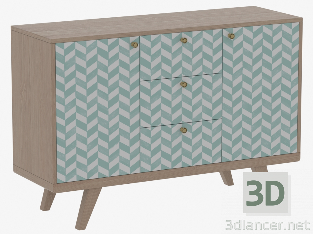 3d model Chest of drawers THIMON (IDC007007050) - preview