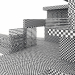 3D Minimalizm villa modeli satın - render
