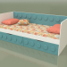 modèle 3D Canapé-lit pour ados avec 2 tiroirs (Mussone) - preview