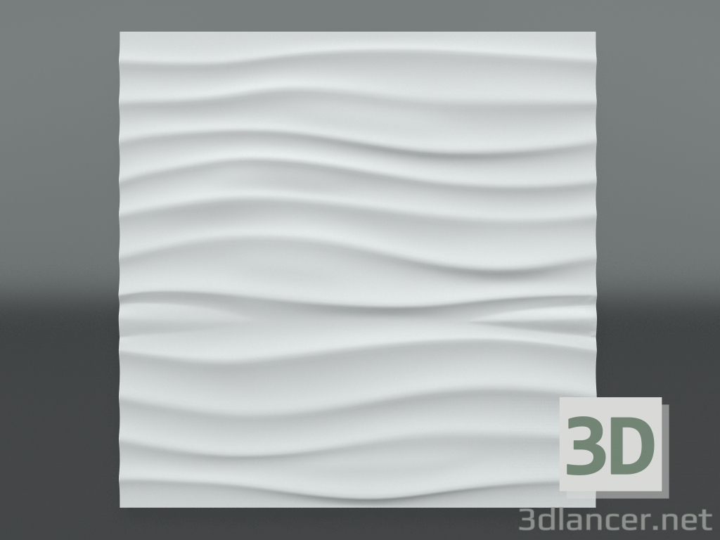 modèle 3D Panneau de plâtre 3d Z-301 - preview