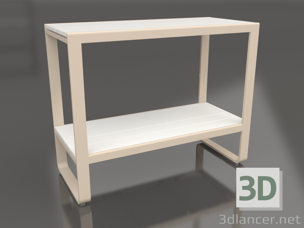 3D Modell Regal 90 (DEKTON Zenith, Sand) - Vorschau