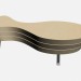 modèle 3D Table basse John 1 - preview