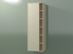 Wall cabinet with 1 left door (8CUCEDS01, Bone C39, L 48, P 36, H 144 cm)