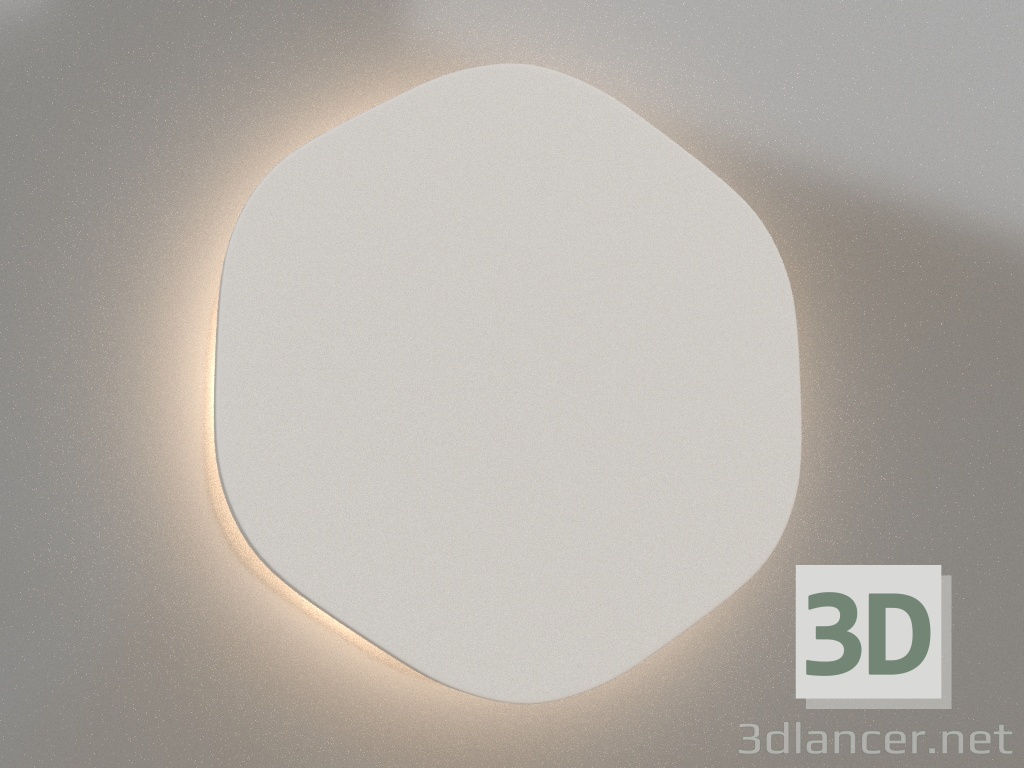 3d model Wall-ceiling lamp (C0116) - preview