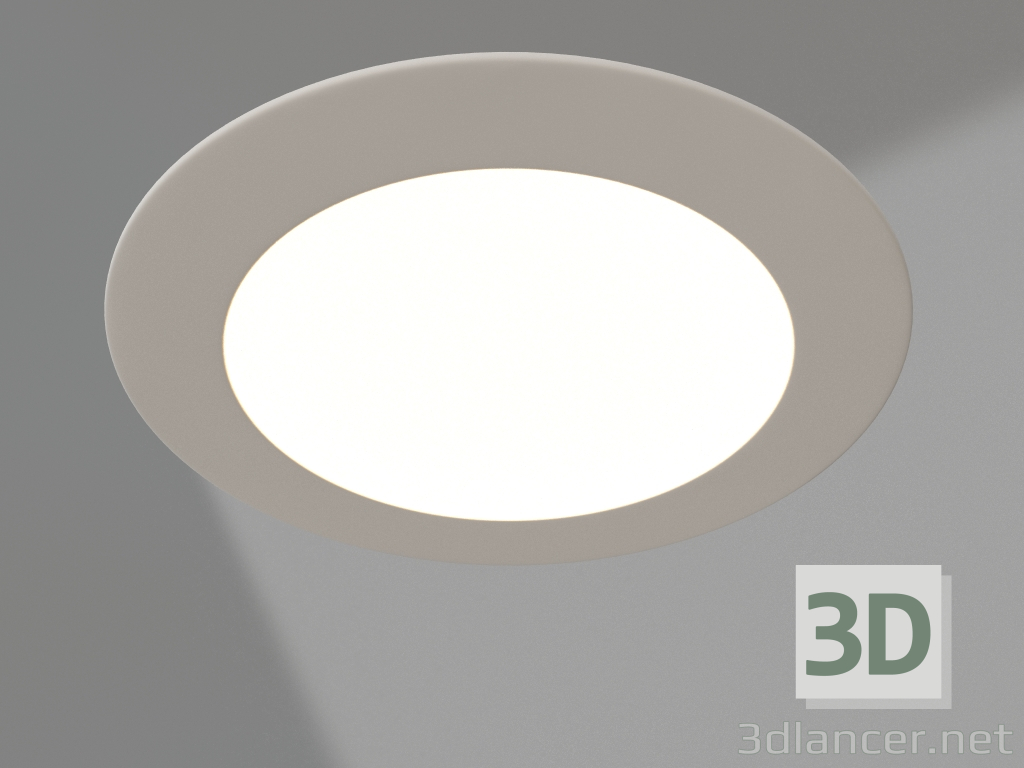 3D Modell Lampe DL-142M-13W Weiß - Vorschau
