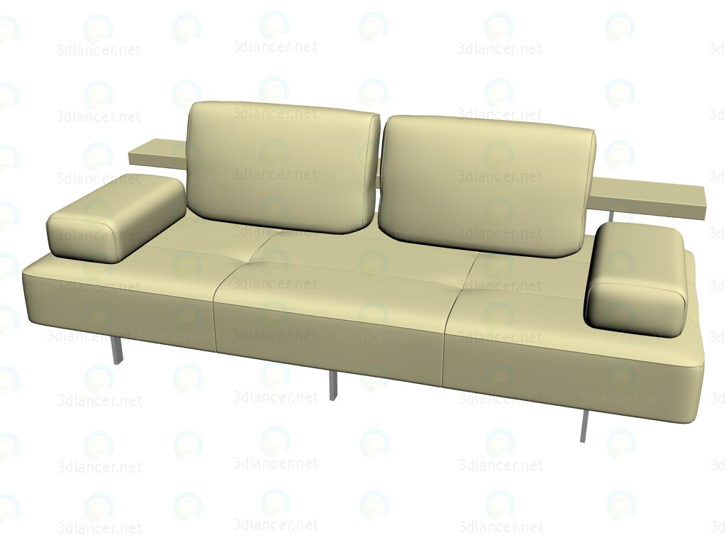 modèle 3D Canapé Dono (SOB231 200) - preview