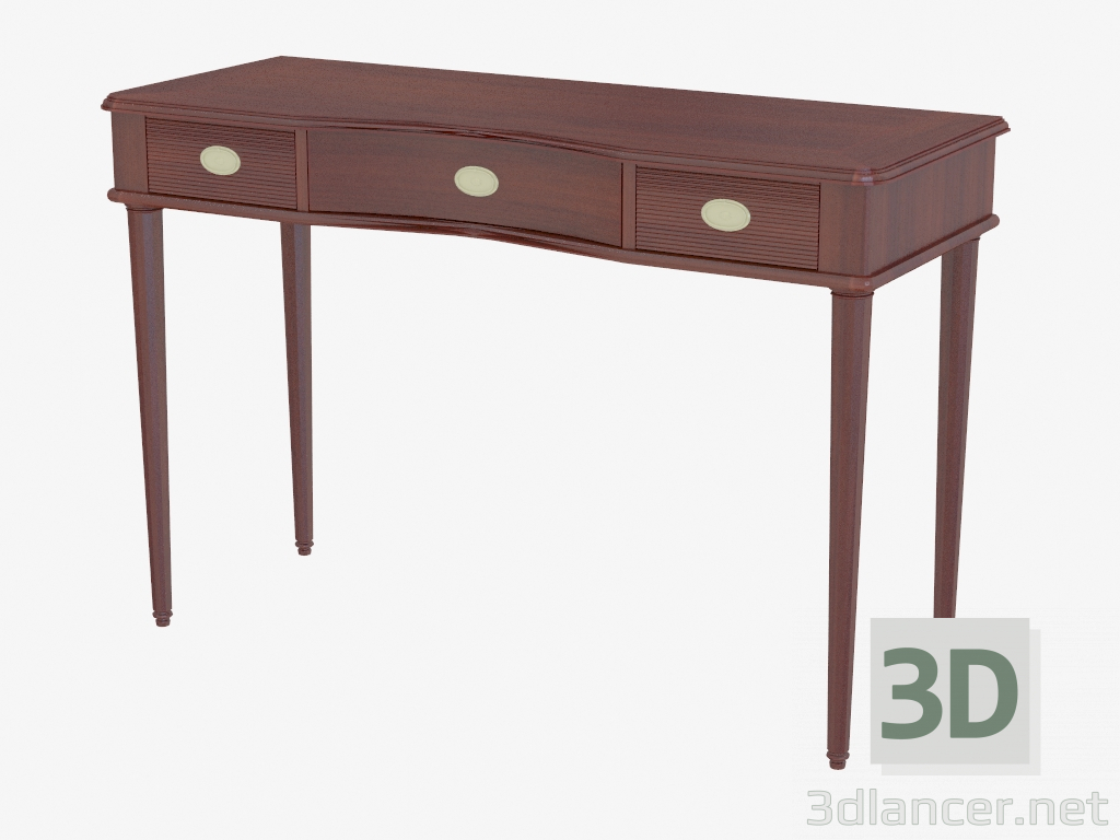 3d model Toilet table with three drawers FS2205 - preview