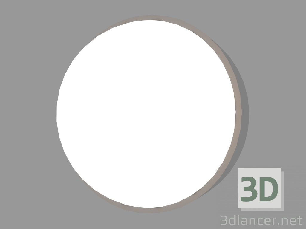 3d model Wall lamp PLAFONIERE ROUND WITH RING (S185) - preview