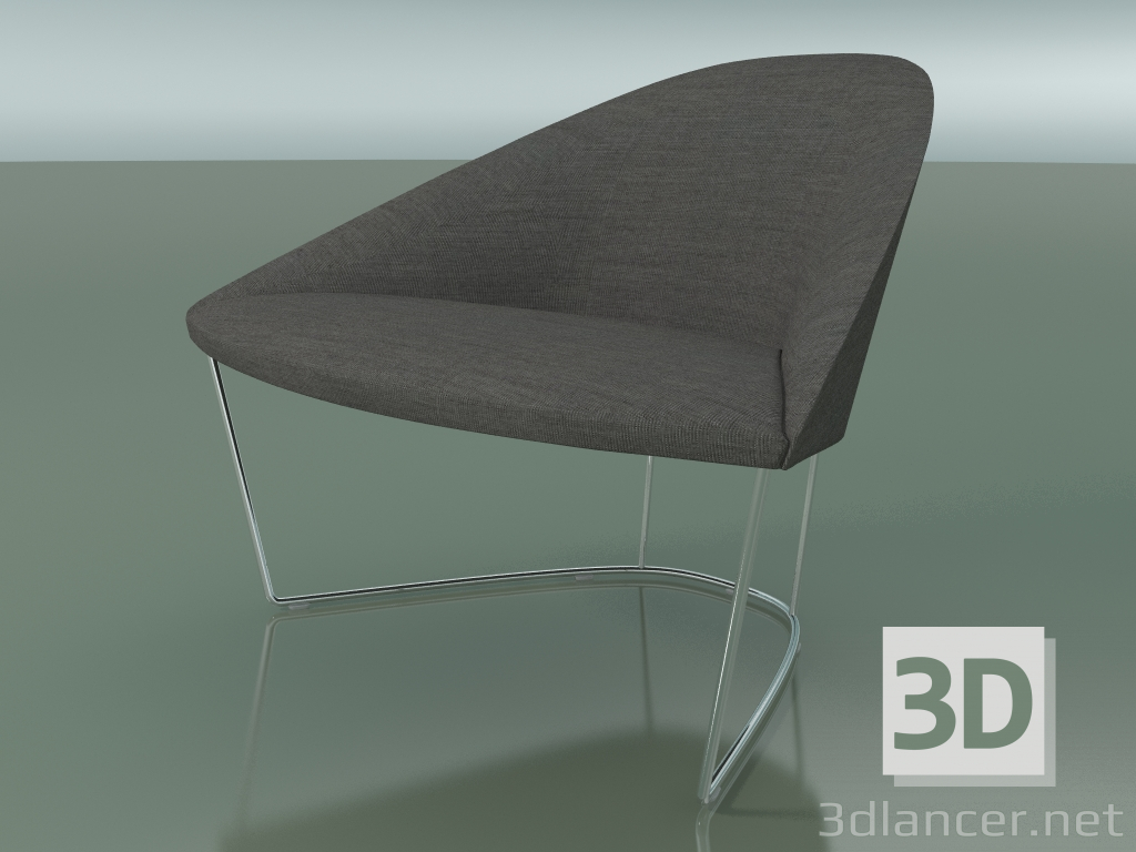 modèle 3D Chaise 4303 (M-96 cm, skid, CRO) - preview