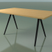modèle 3D Table rectangulaire 5431 (H 74 - 90x160 cm, pieds 150 °, plaqué L22 chêne naturel, V44) - preview