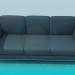 3D Modell Sofa im strengen Stil - Vorschau