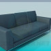3d model Sofa in strict style - preview