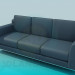 3d model Sofa in strict style - preview