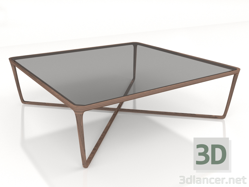 modello 3D Tavolino Stella 120x120 - anteprima