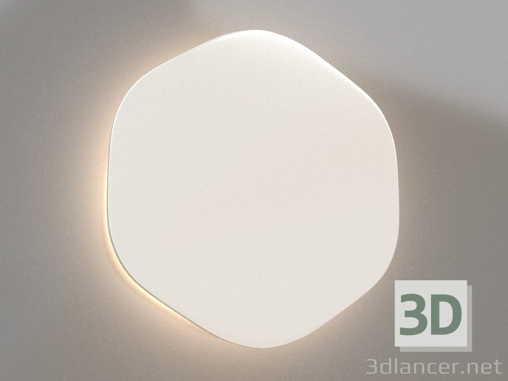 3d модель Настенно-потолочный светильник (C0106) – превью
