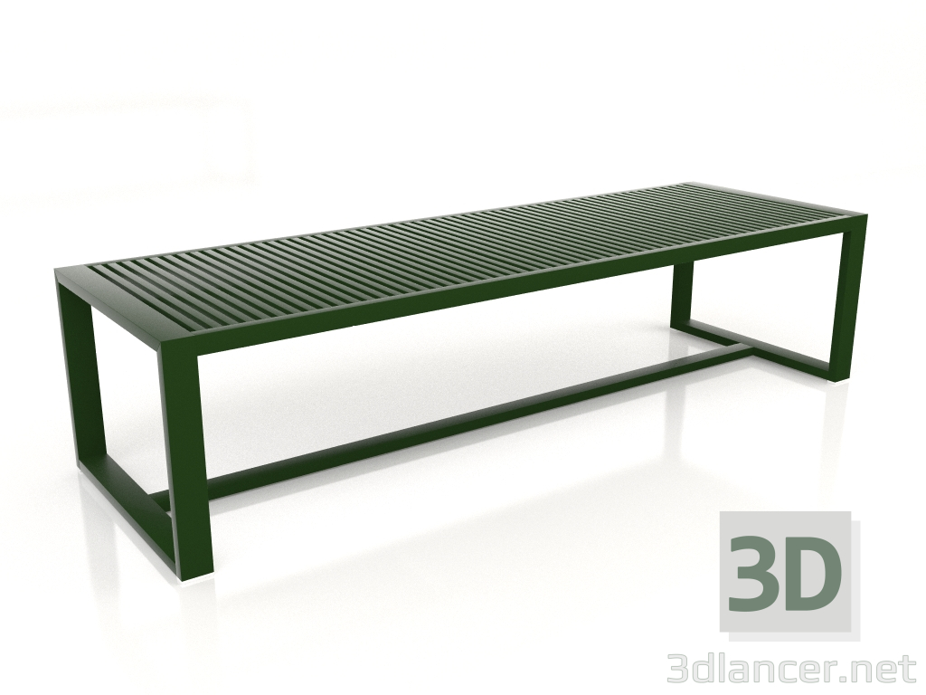 modello 3D Tavolo da pranzo 307 (Verde bottiglia) - anteprima