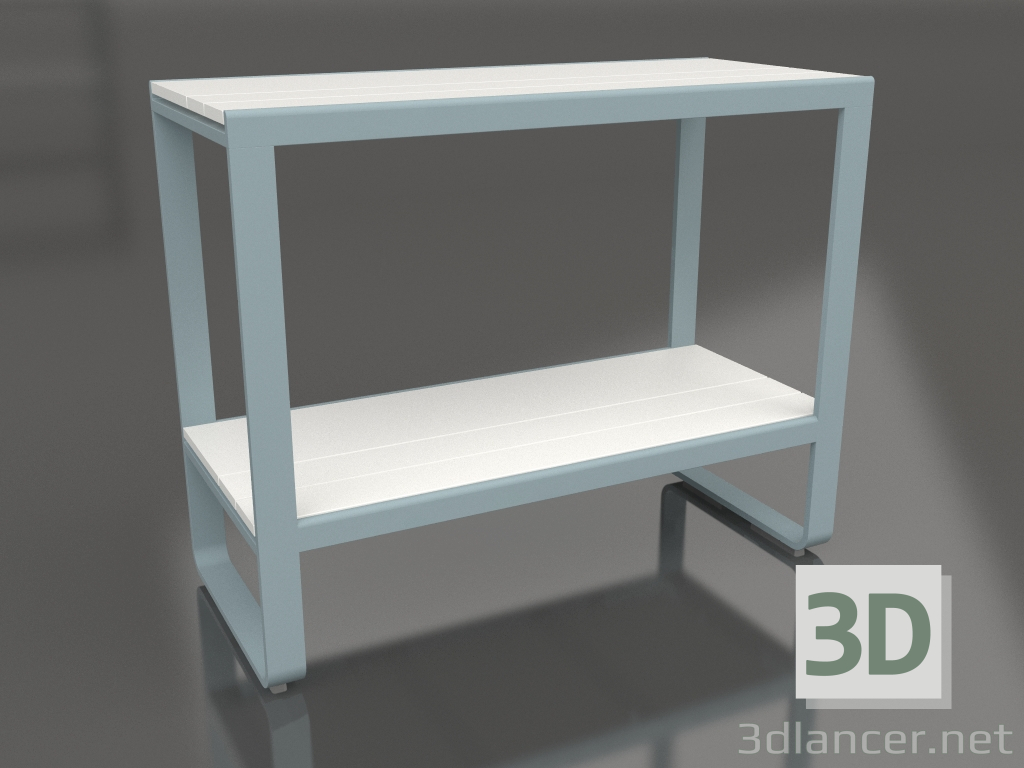 3d model Shelf 90 (DEKTON Zenith, Blue gray) - preview