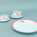 3d модель Посуд Mosmetro – превью