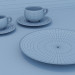3d модель Посуда Мосметро – превью