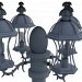 Lámpara de calle 3D modelo Compro - render