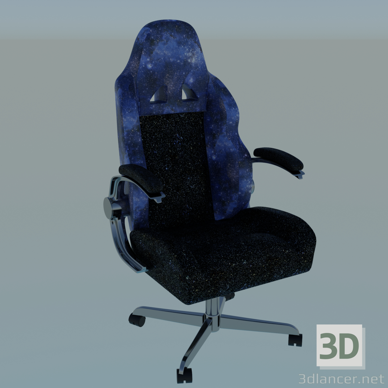 Gaming-Stuhl 3D-Modell kaufen - Rendern