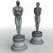 3D Modell Oscar-Statuette - Vorschau