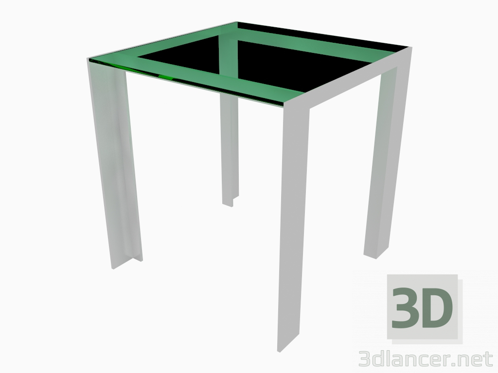 3D Modell Tisch (70 x 70 x 73) - Vorschau