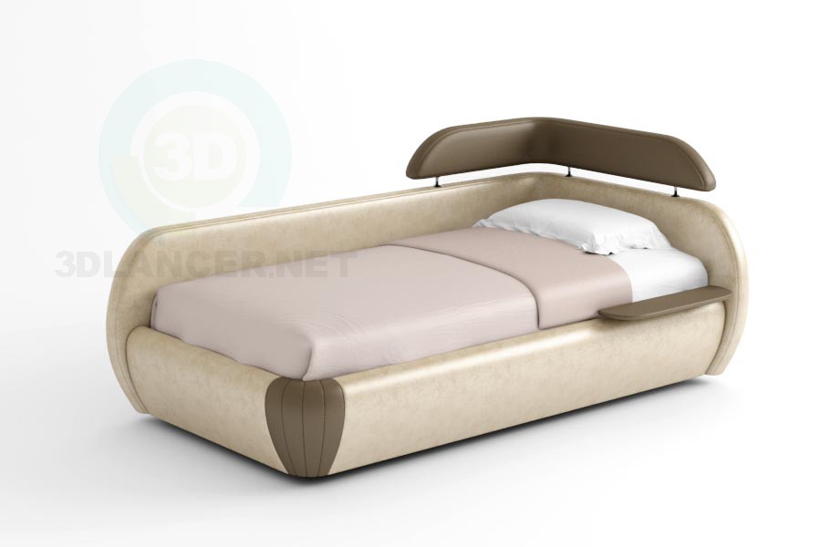 3D Modell Bett Avesta - Vorschau