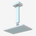 3d model Shower head with flush mounting (20151) - preview