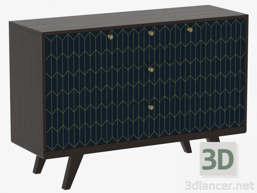3d model Chest of drawers THIMON (IDC0070020023) - preview