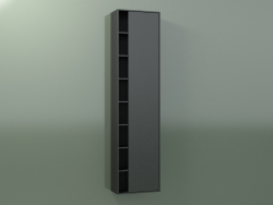 Настінна шафа з 1 правої дверцятами (8CUCFCD01, Deep Nocturne C38, L 48, P 24, H 192 cm)