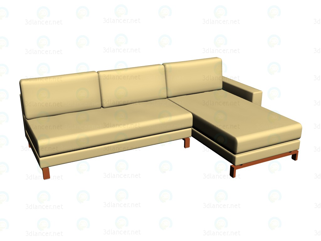 3d model Vida de sofá (204 1 combinación) - vista previa