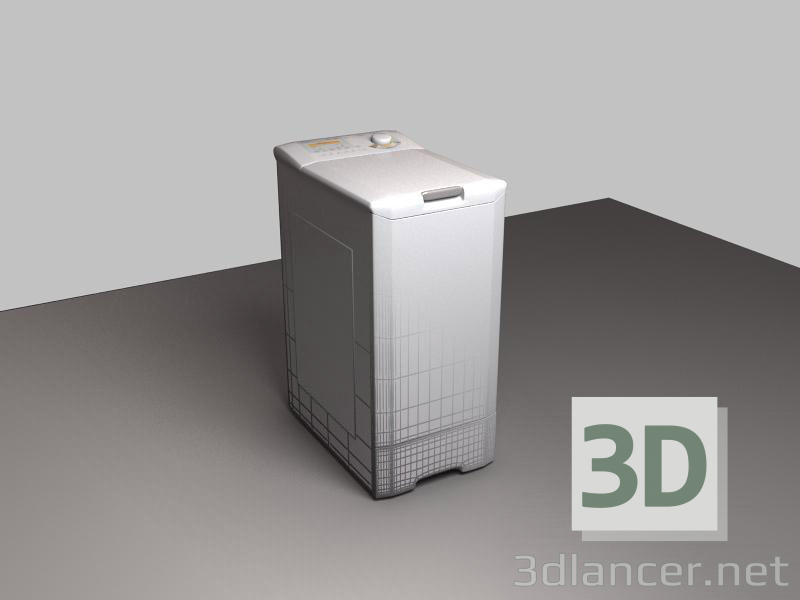 3D Modell Waschmaschine - Vorschau