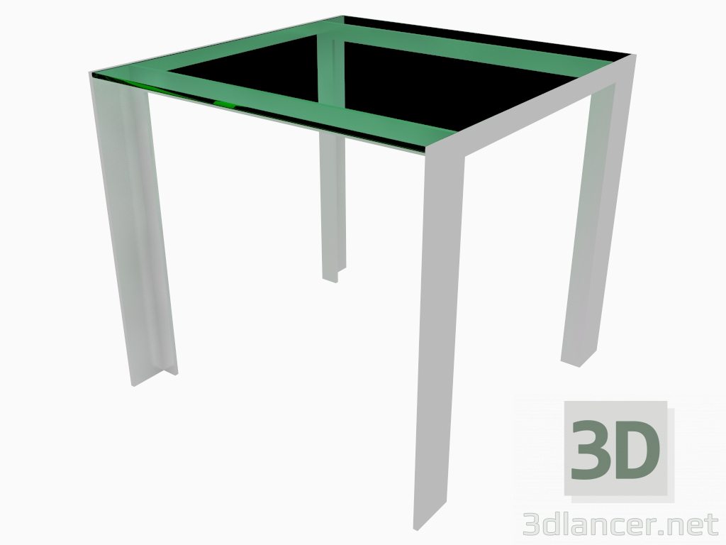 3D Modell Tisch (80 x 80 x 73) - Vorschau