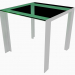 3 डी मॉडल टेबल (80x80x73) - पूर्वावलोकन
