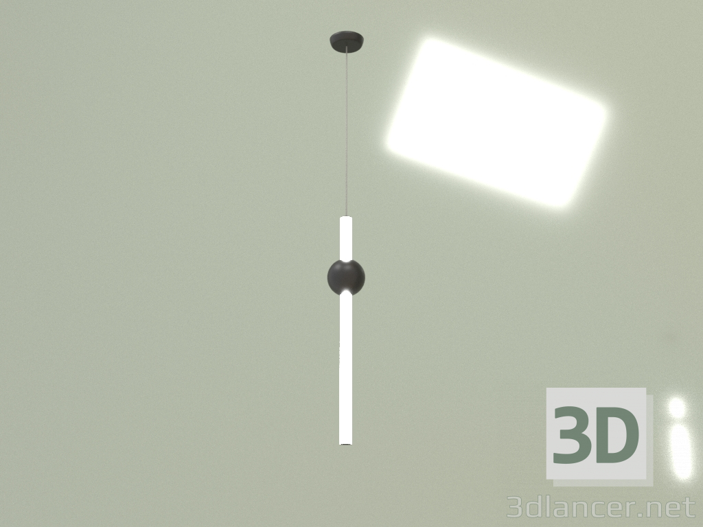 Modelo 3d Luminária pendente SLIDE-T L60 3000K BK 10016 - preview