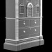 modello 3D di Bambole Casa armadietto comprare - rendering