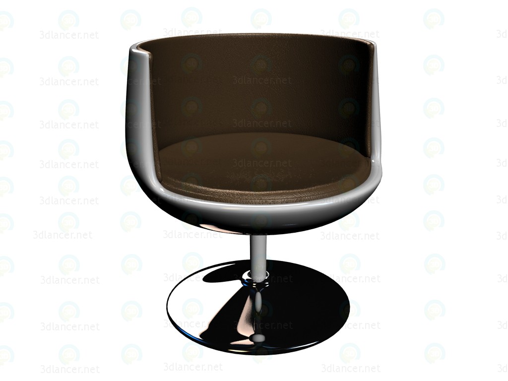 3D Modell Sessel Club 54 Vintage - Vorschau