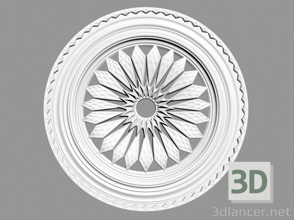 3d model Ceiling outlet (P47) - preview
