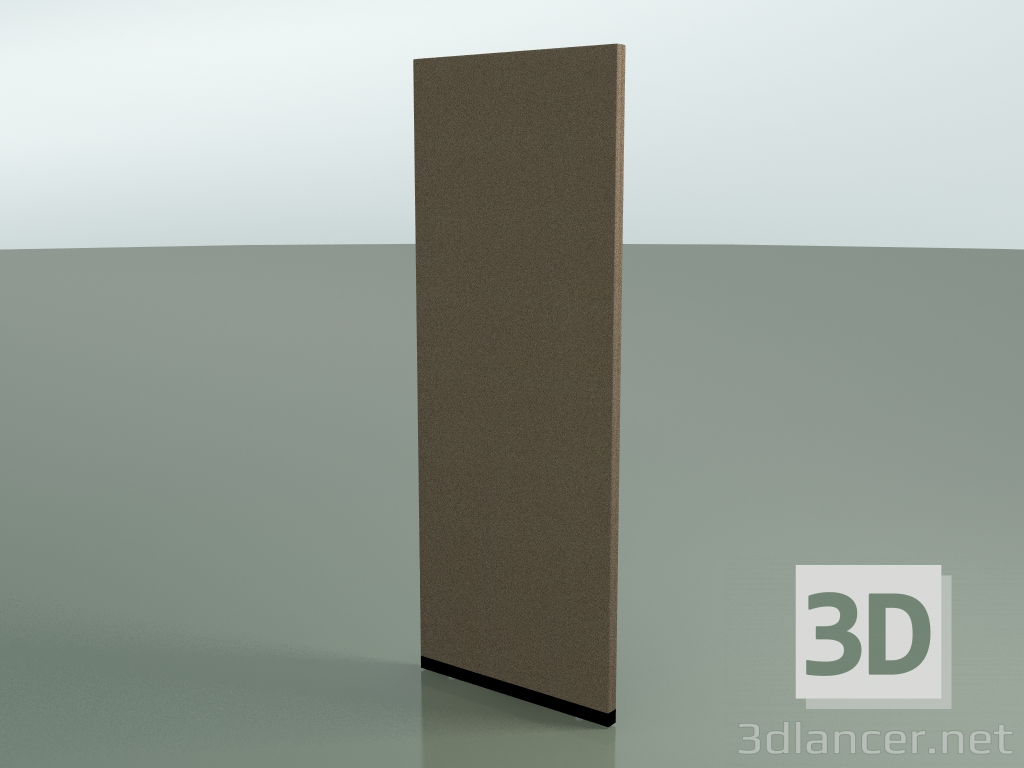 3d model Rectangular panel 6408 (167.5 x 63 cm, single color) - preview